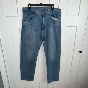 Levi's Blue Straight Jeans Classic Fit